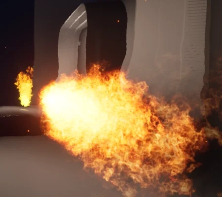Fuego, lanzallamas y Humo VFX