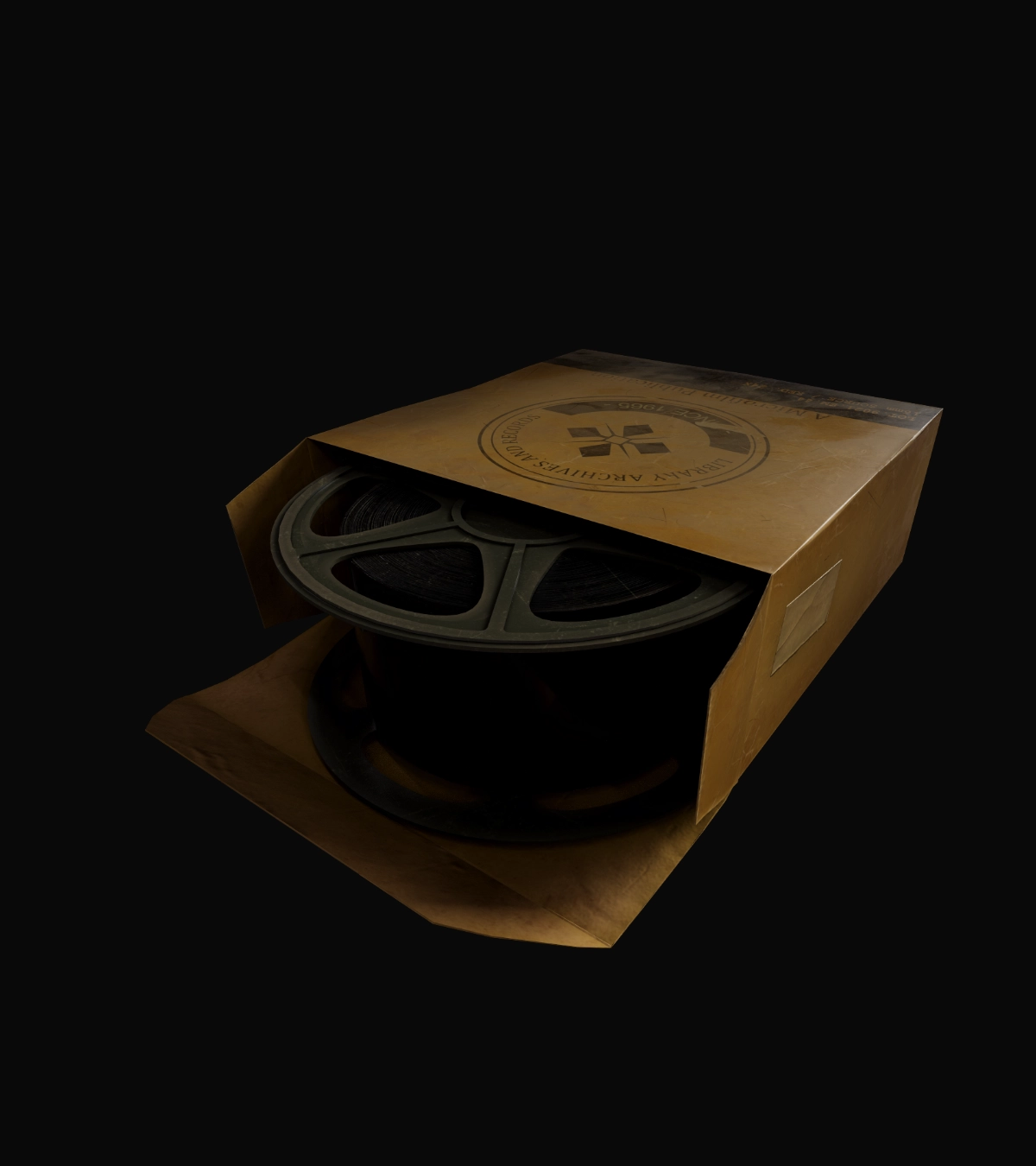 Microfilm 3D Model