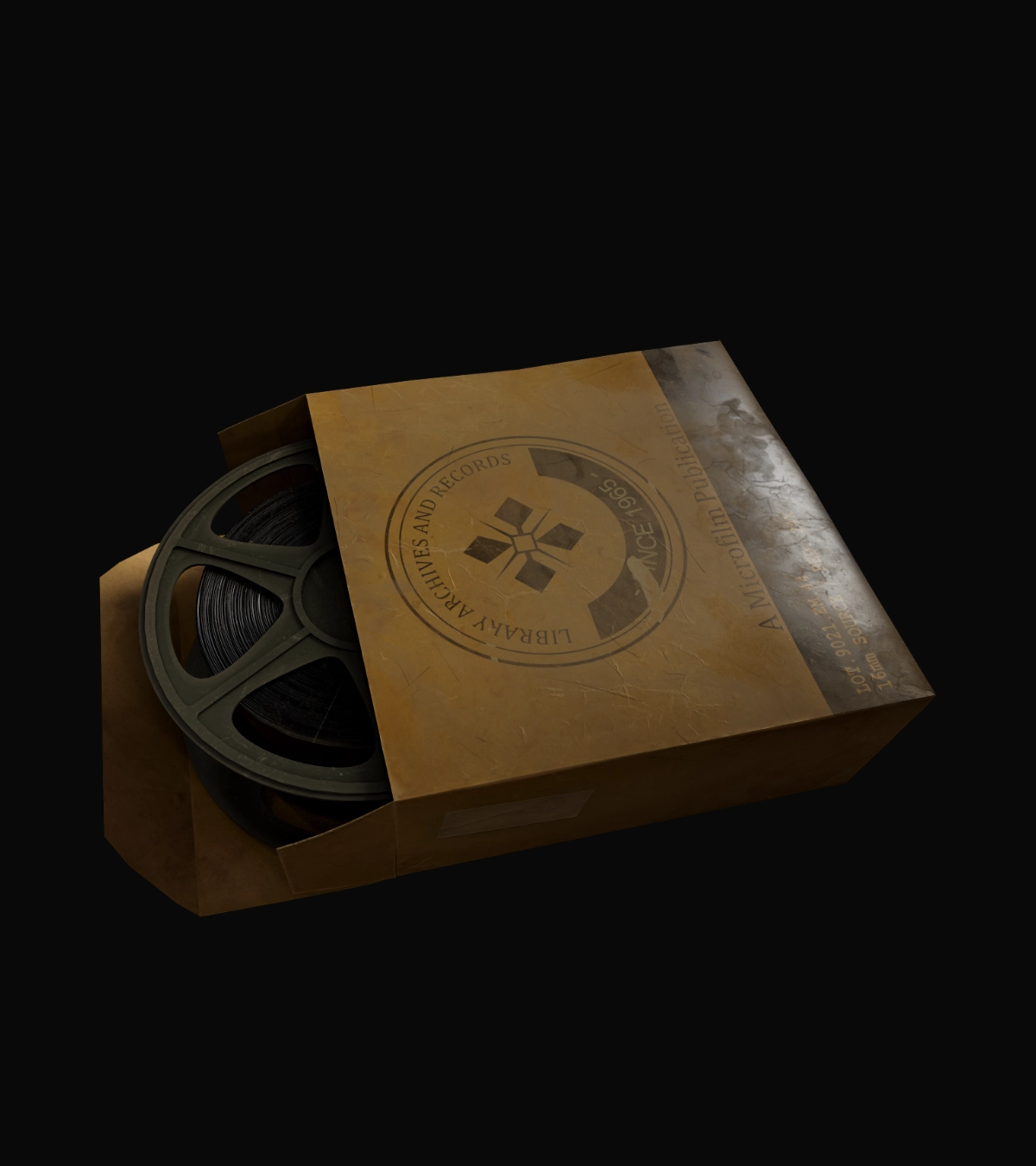 Microfilm 3D Model