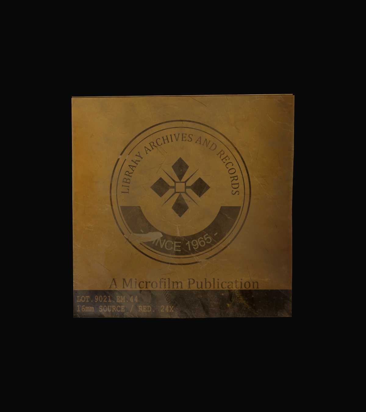 Microfilm Box 3D Model