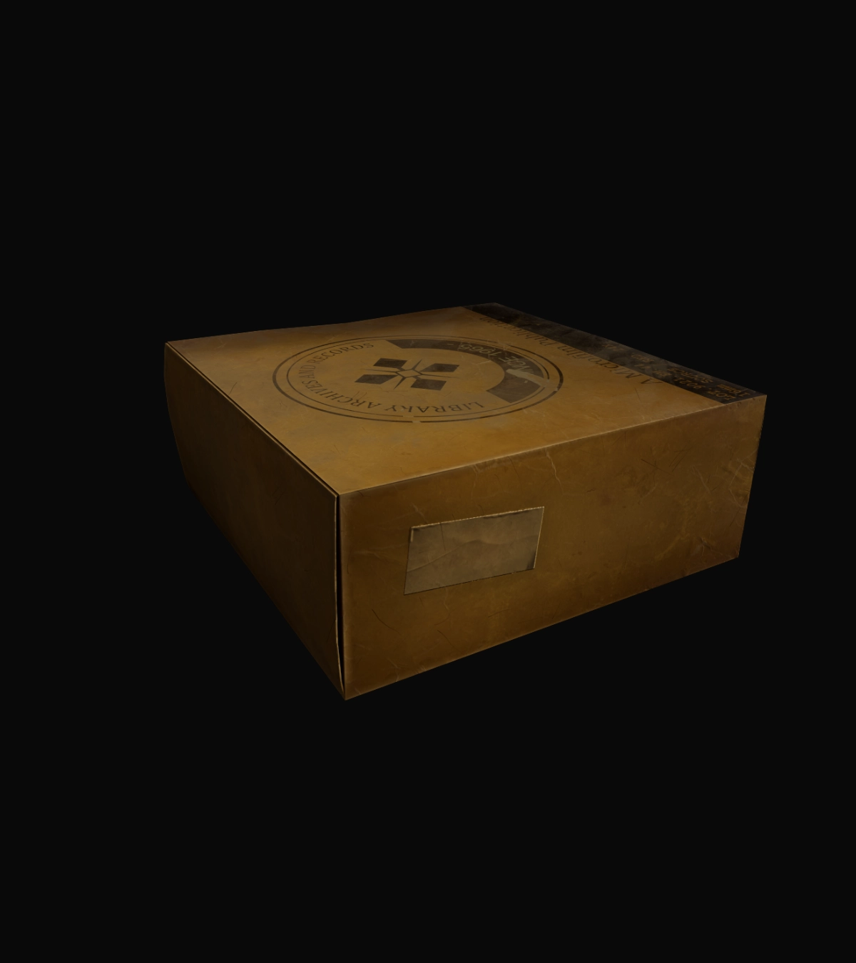 Microfilm Box 3D Model